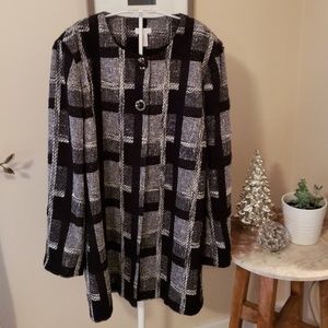 Chico's plaid jacket